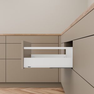 MERIVOBOX ALTO (E ) BLANCO 500 MM 70 KG BLUMOTION FM GUARDACUERPO