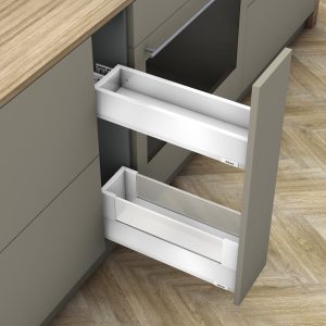 MERIVOBOX SPACE TWIN BLANCO 500 MM 70 KG BLUMOTION FM BOXCOVER