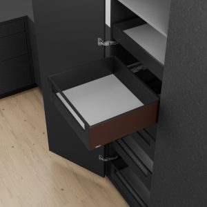 MYLEGRABOX PURE ALTO (C) EDICION ESPECIAL NOBLE RUST 500 MM 70 KG BLUMOTION INTERNO + GUARDACUERPO