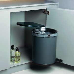 MULLBOY BIG 1 CANECA PARA BASURA ANTRACITA 40 L