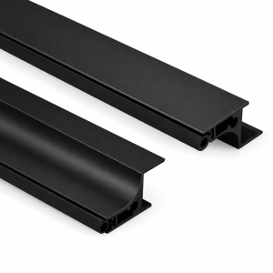 PERFIL GOLA HORIZONTAL SUPERIOR NEGRO 4200 MM