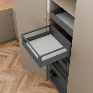 MERIVOBOX ALTO (E ) GRIS ORION 500 MM 40 KG BLUMOTION INTERNO GUARDACUERPO